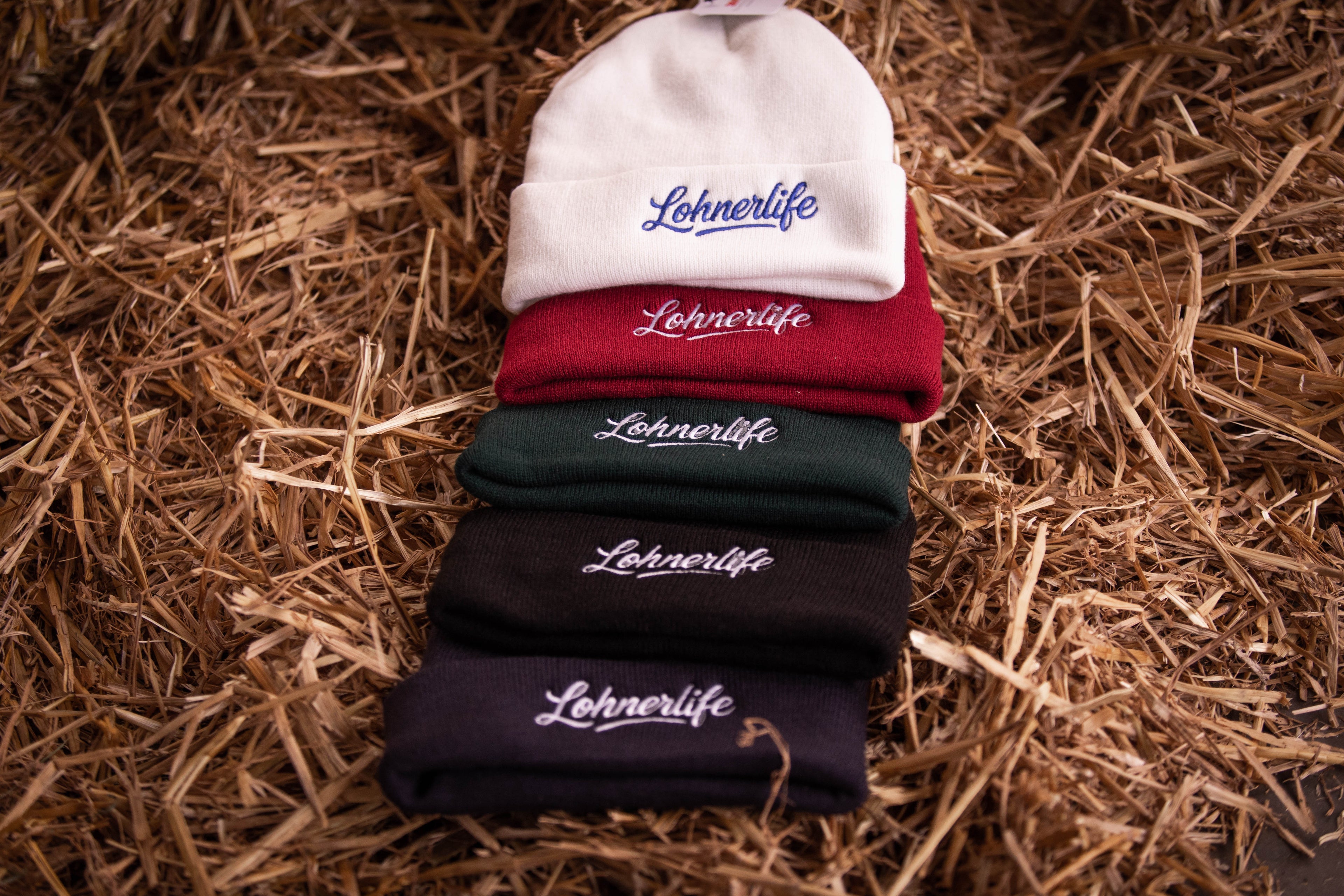 Lohnerlife - Wintermütze | Gesticktes Motiv