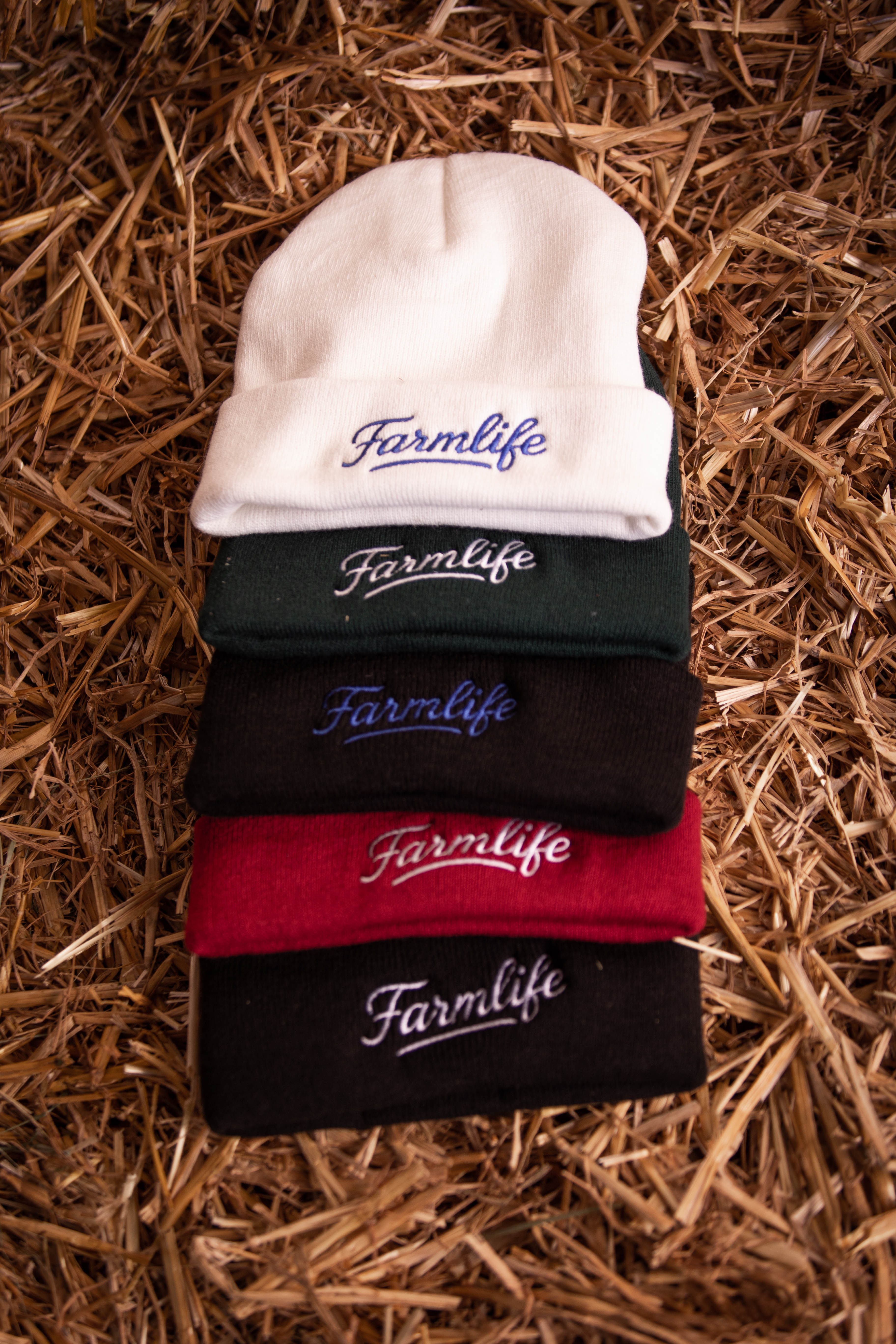 Farmlife - Wintermütze | Gesticktes Motiv