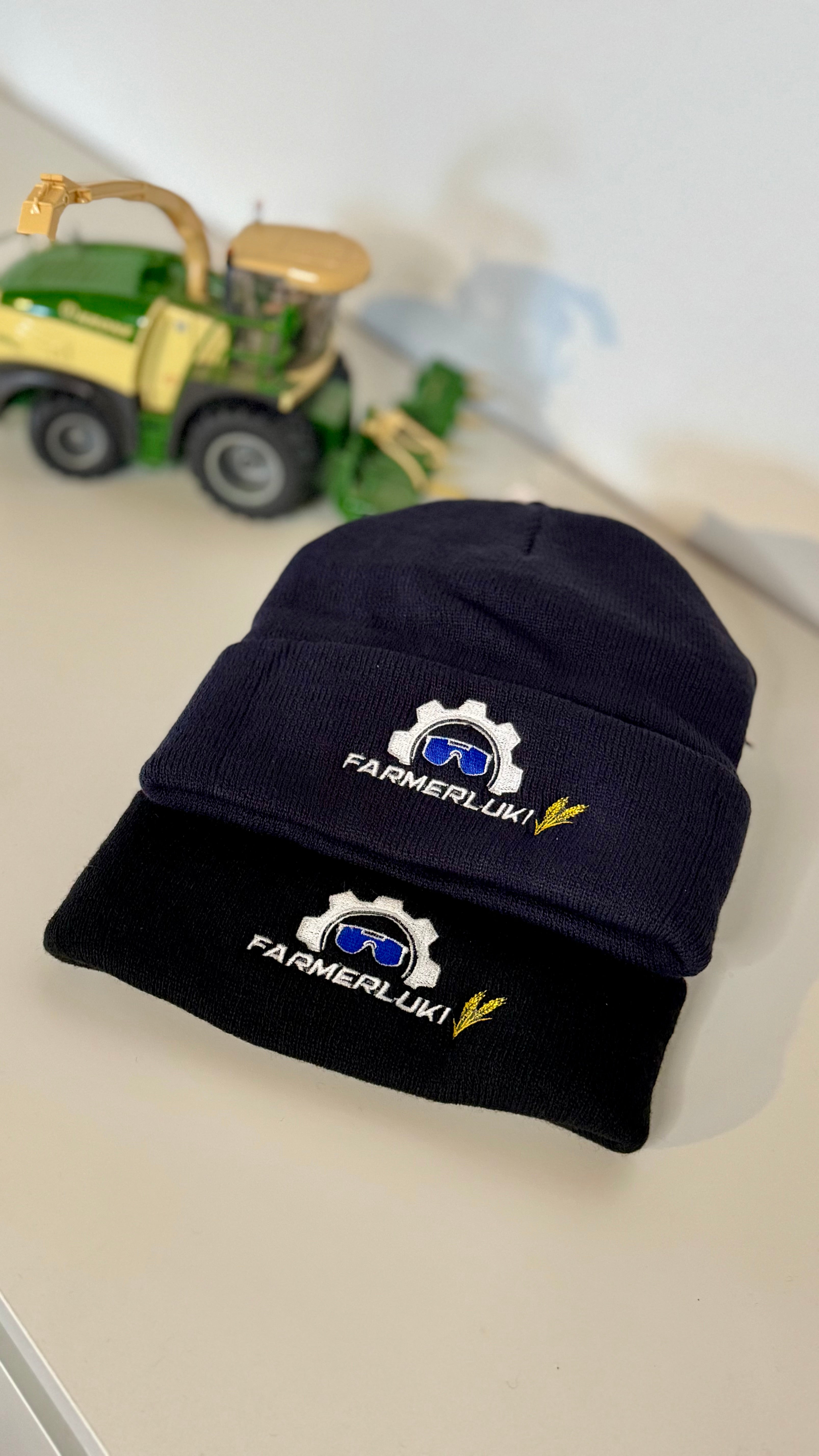 Farmerluki - Wintermütze | Gesticktes Motiv
