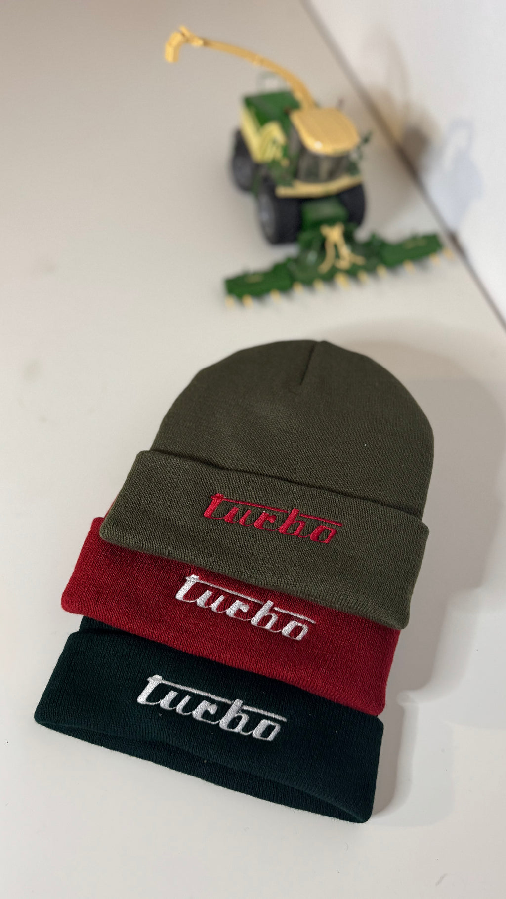 Turbo - Wintermütze | Gesticktes Motiv